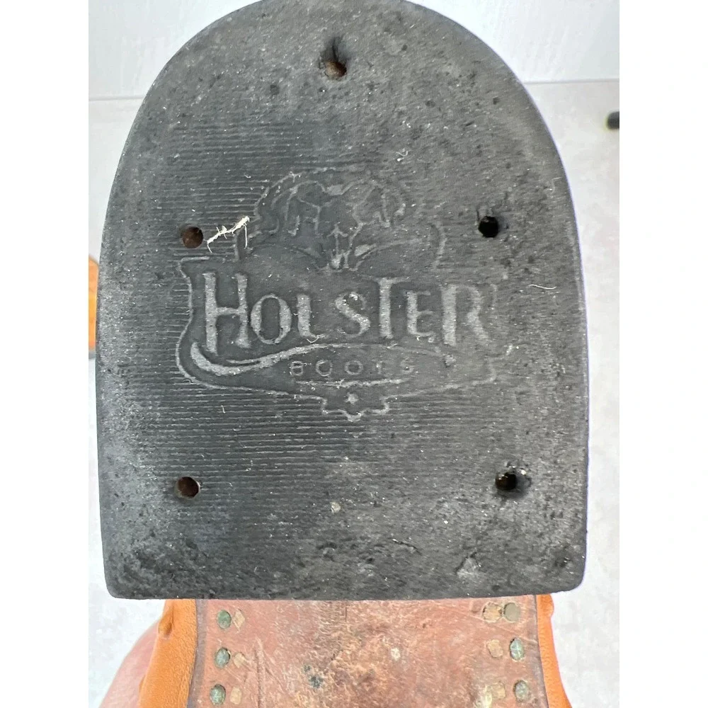 Holster‎ Tan Alligator Boots Men 6.5